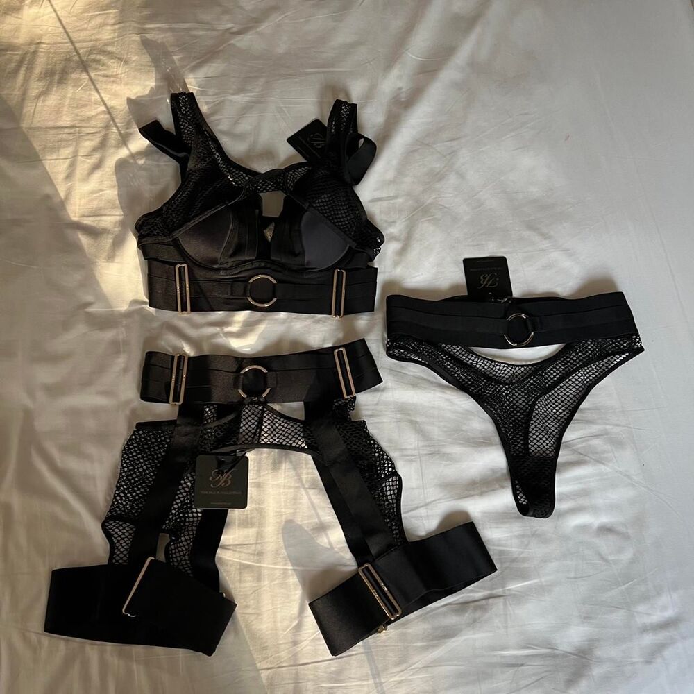 Honey Birdette The Black Collection 3-Piece Set